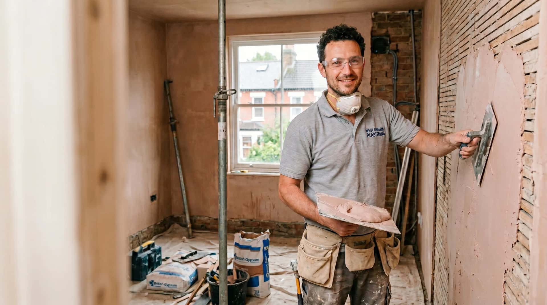 Plastering